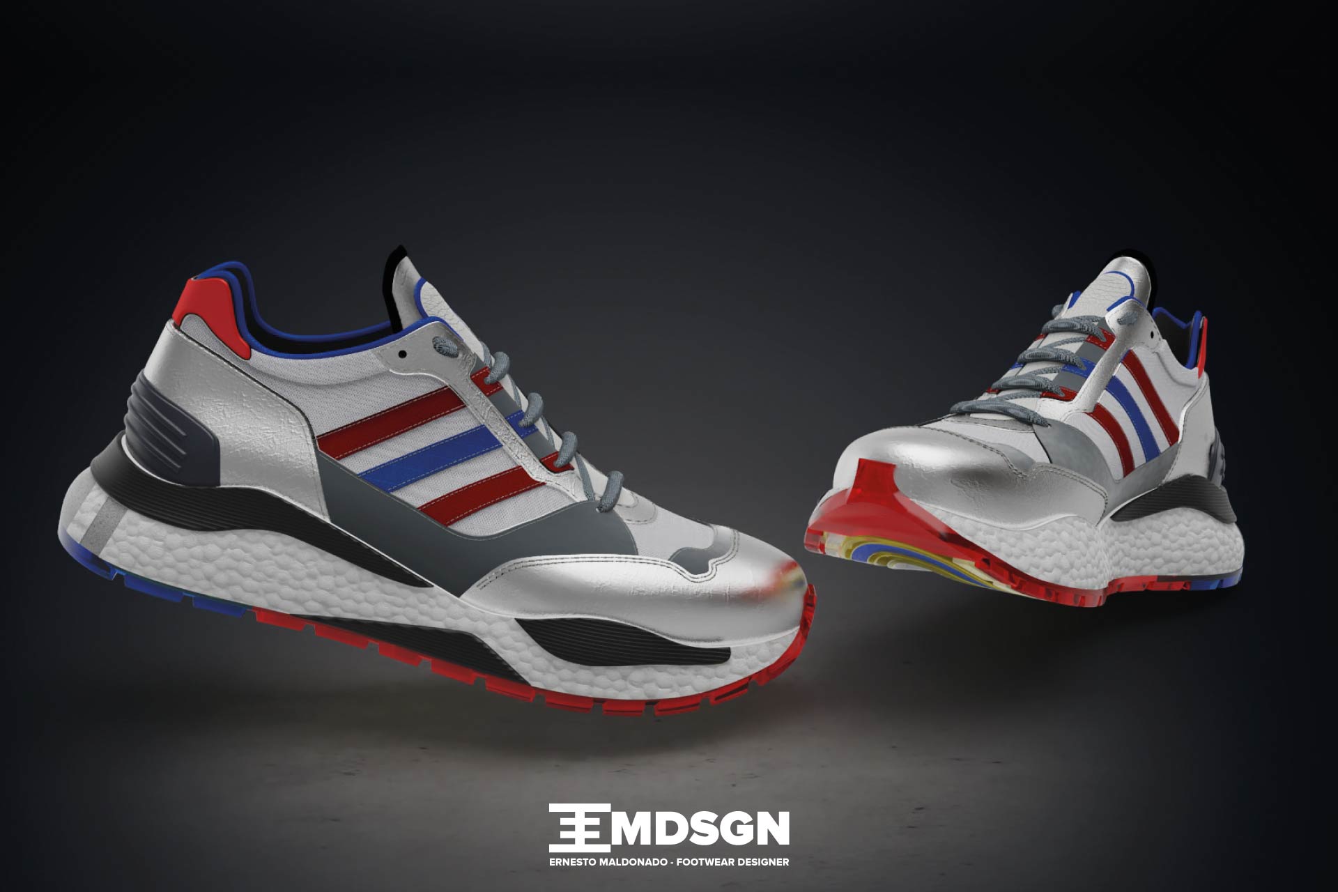 ernesto maldonado footwear 3d designer shoes design 3d shoes