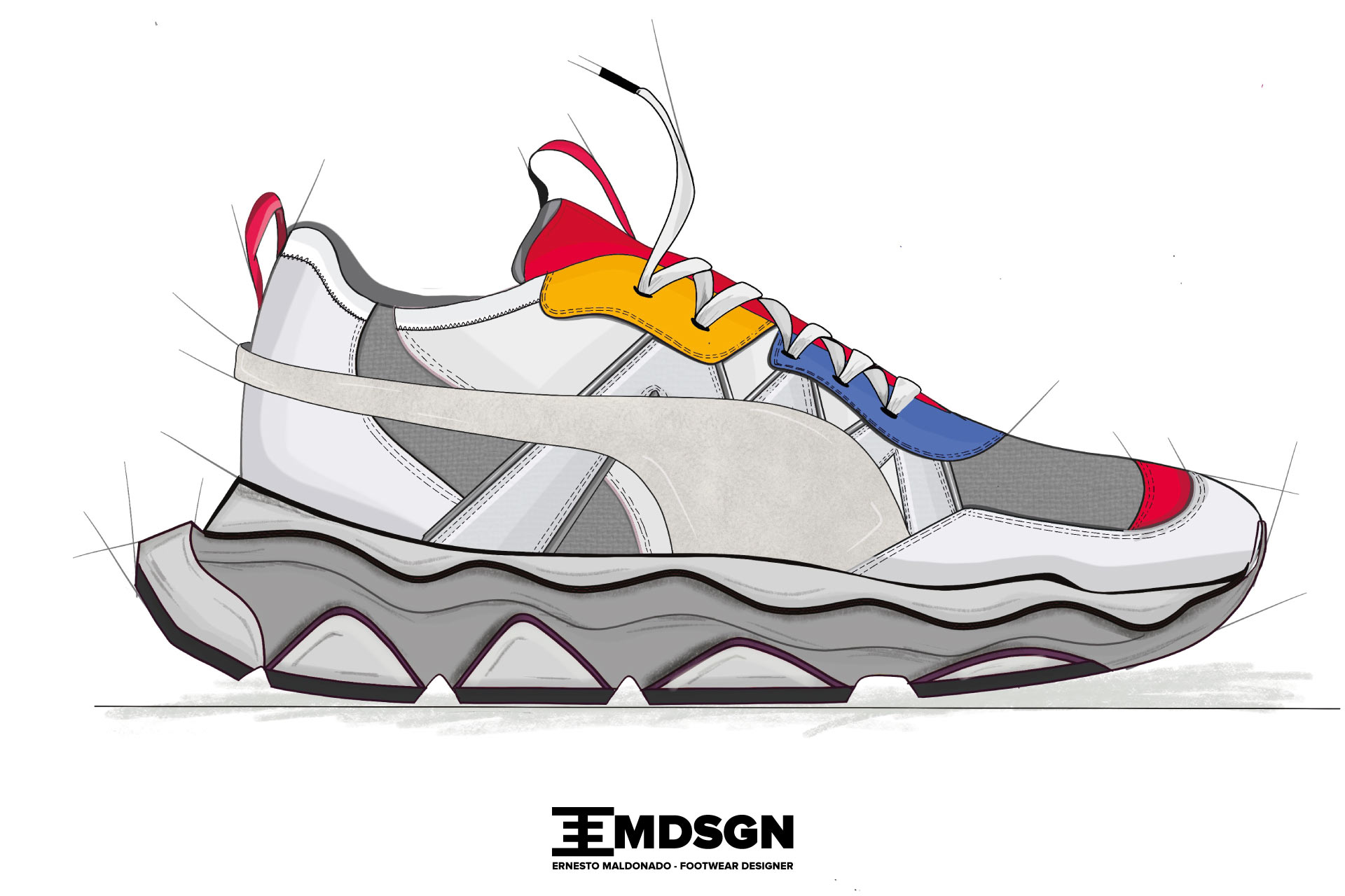 ernesto maldonado footwear 3d designer shoes design 3d shoes