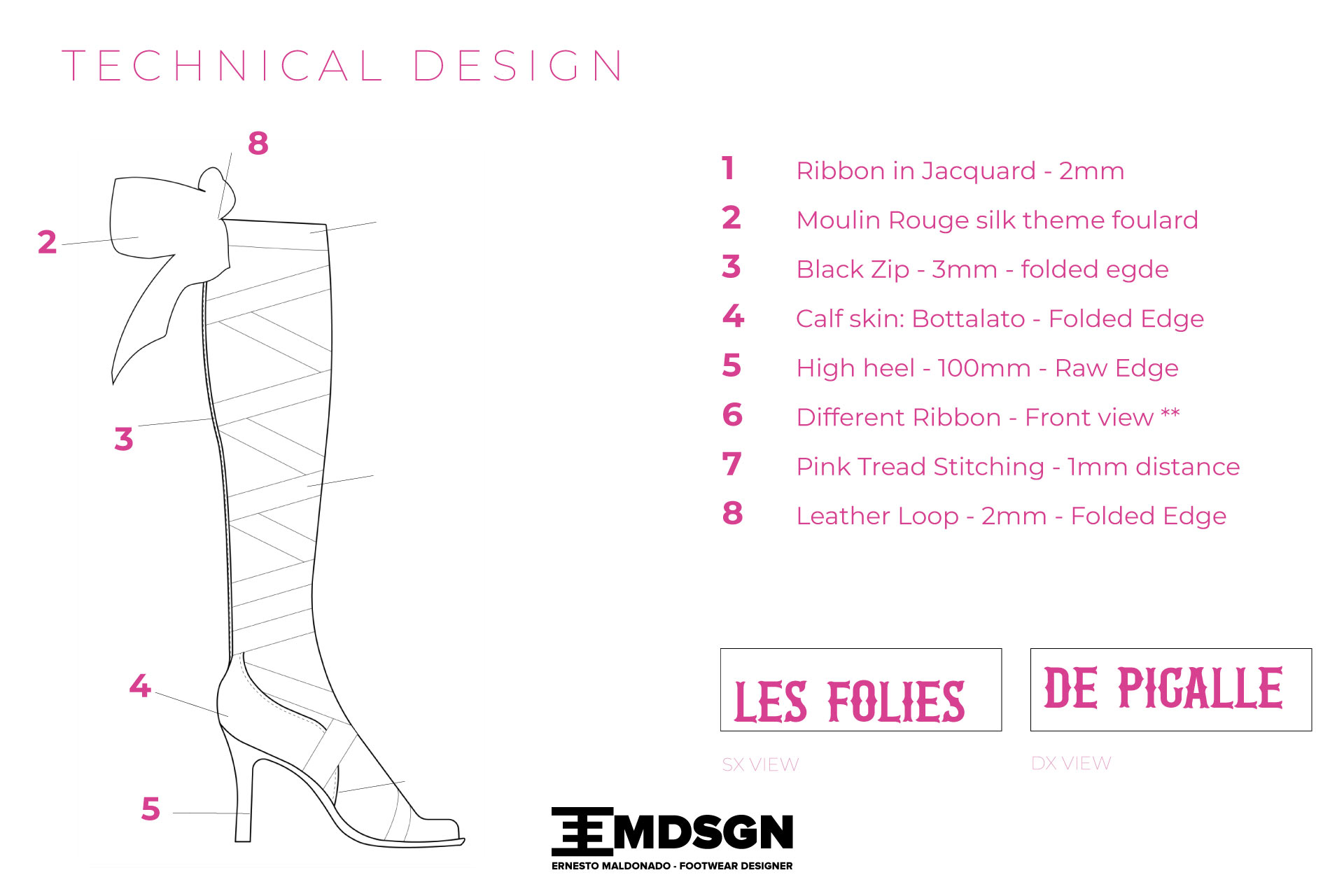 ernesto maldonado footwear 3d designer shoes design 3d shoes