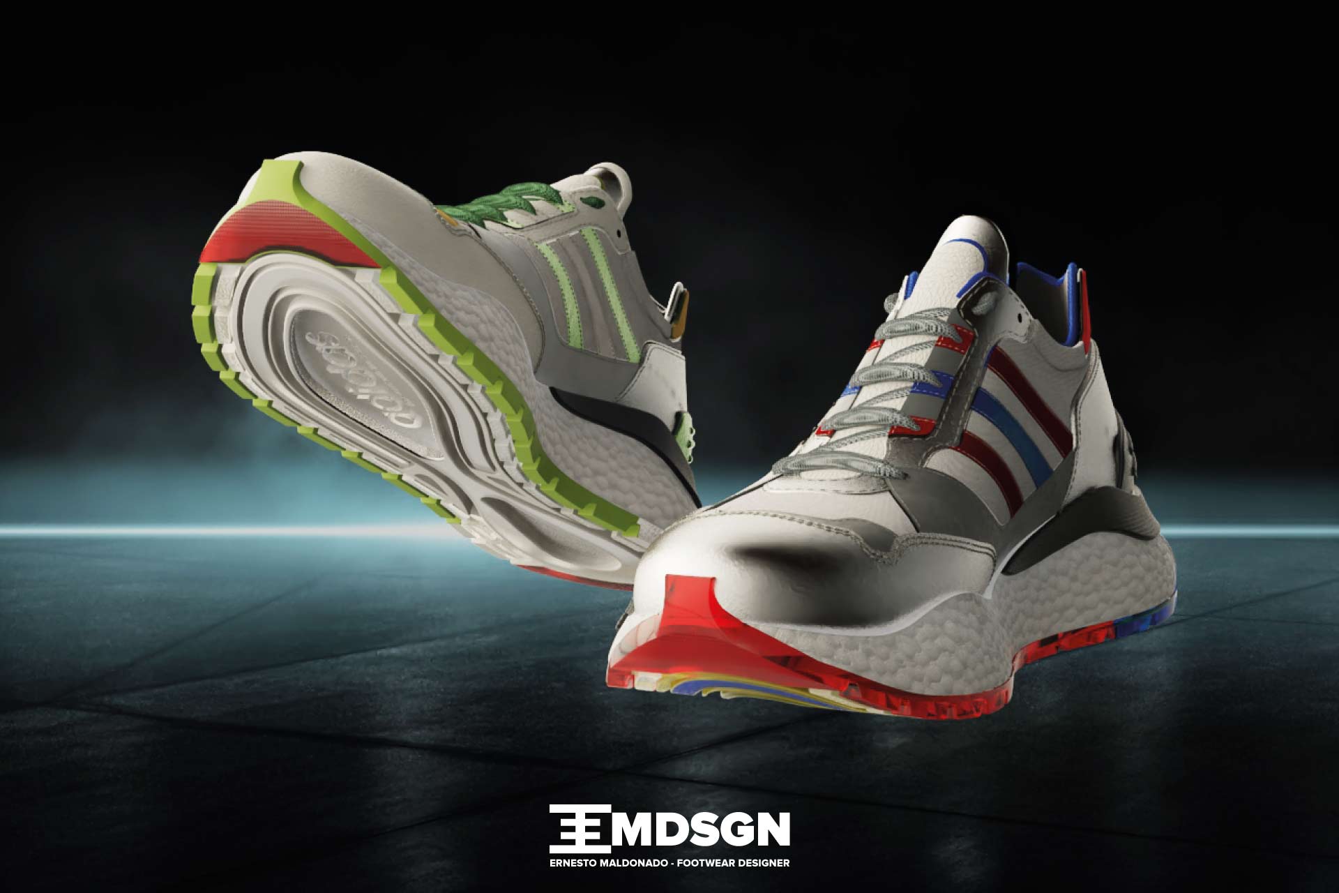 ernesto maldonado footwear 3d designer shoes design 3d shoes