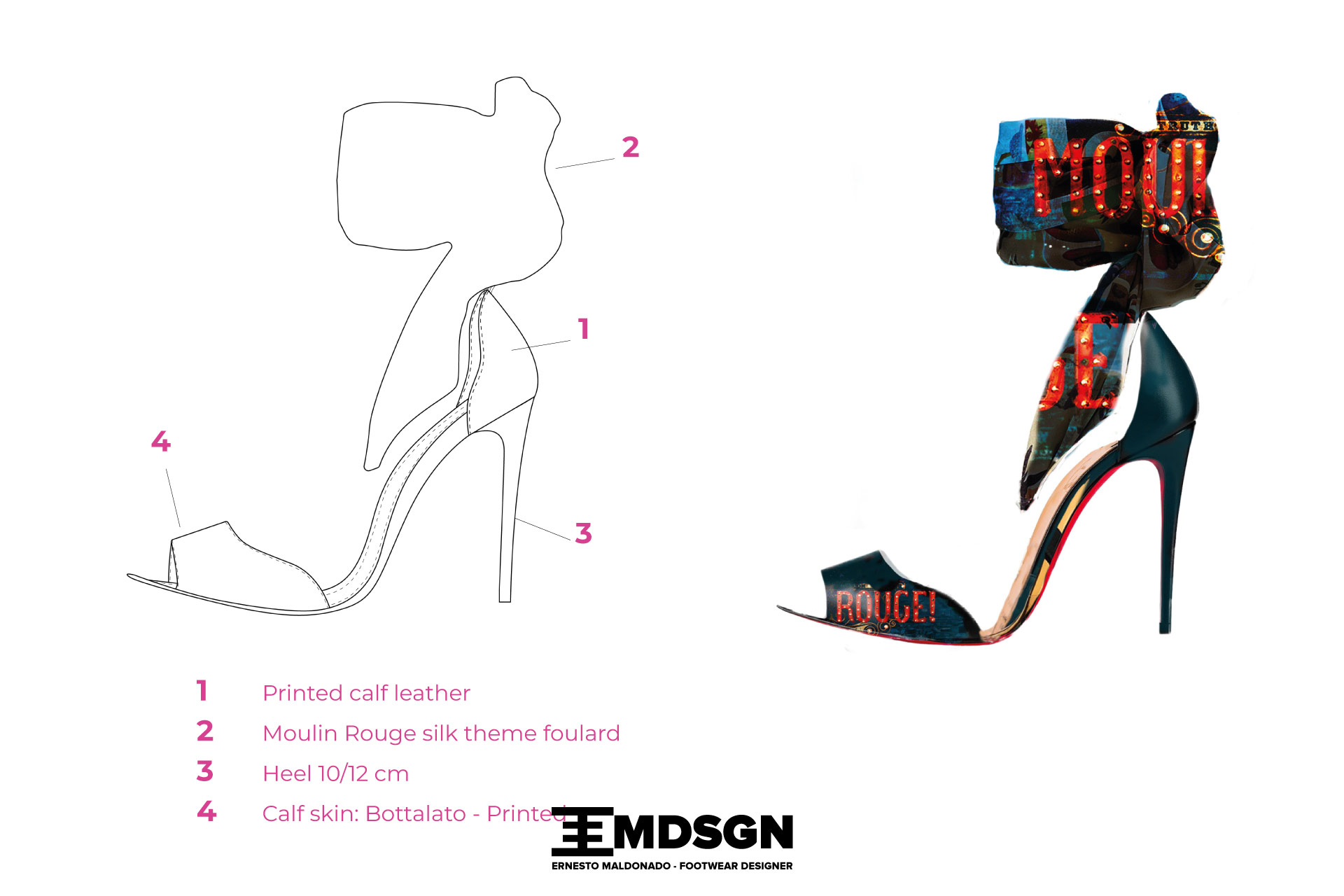 ernesto maldonado footwear 3d designer shoes design 3d shoes