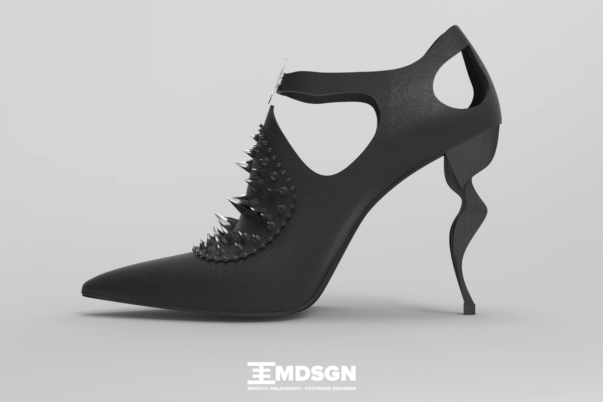 ernesto maldonado footwear 3d designer shoes design 3d shoes