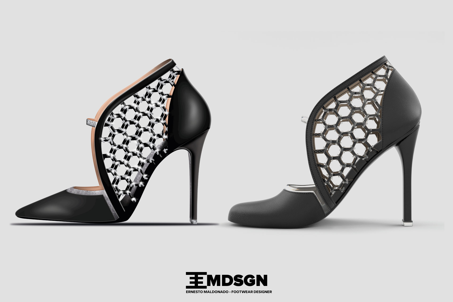 ernesto maldonado footwear 3d designer shoes design 3d shoes