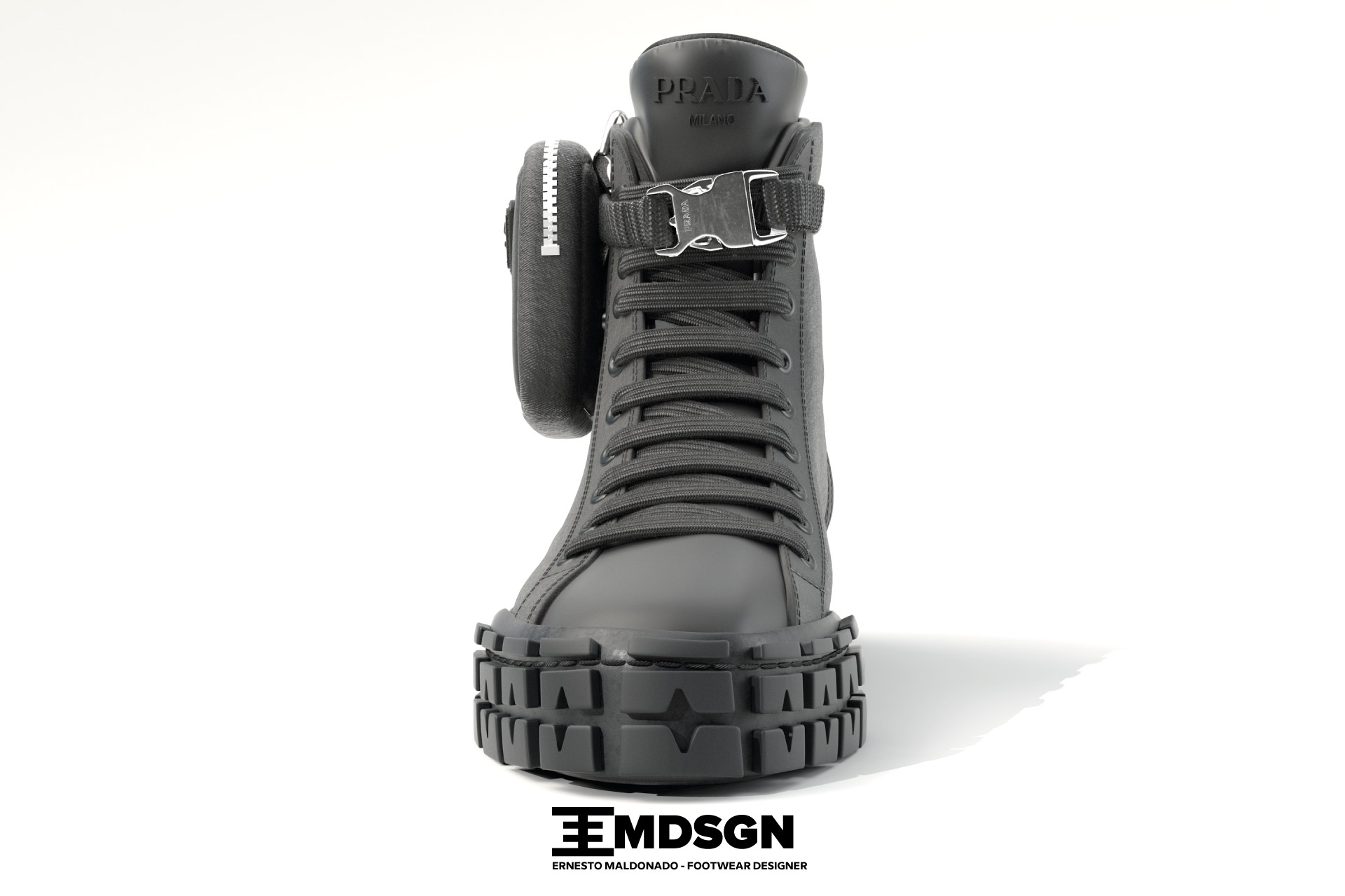 Footwear designer Ernesto Maldonado 3D shoes