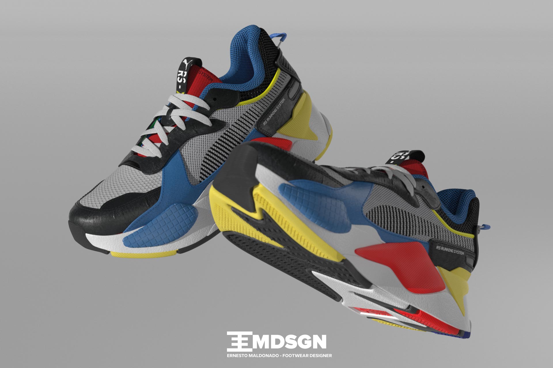 3d footwear design portfolio maldonado ernesto shoe designer