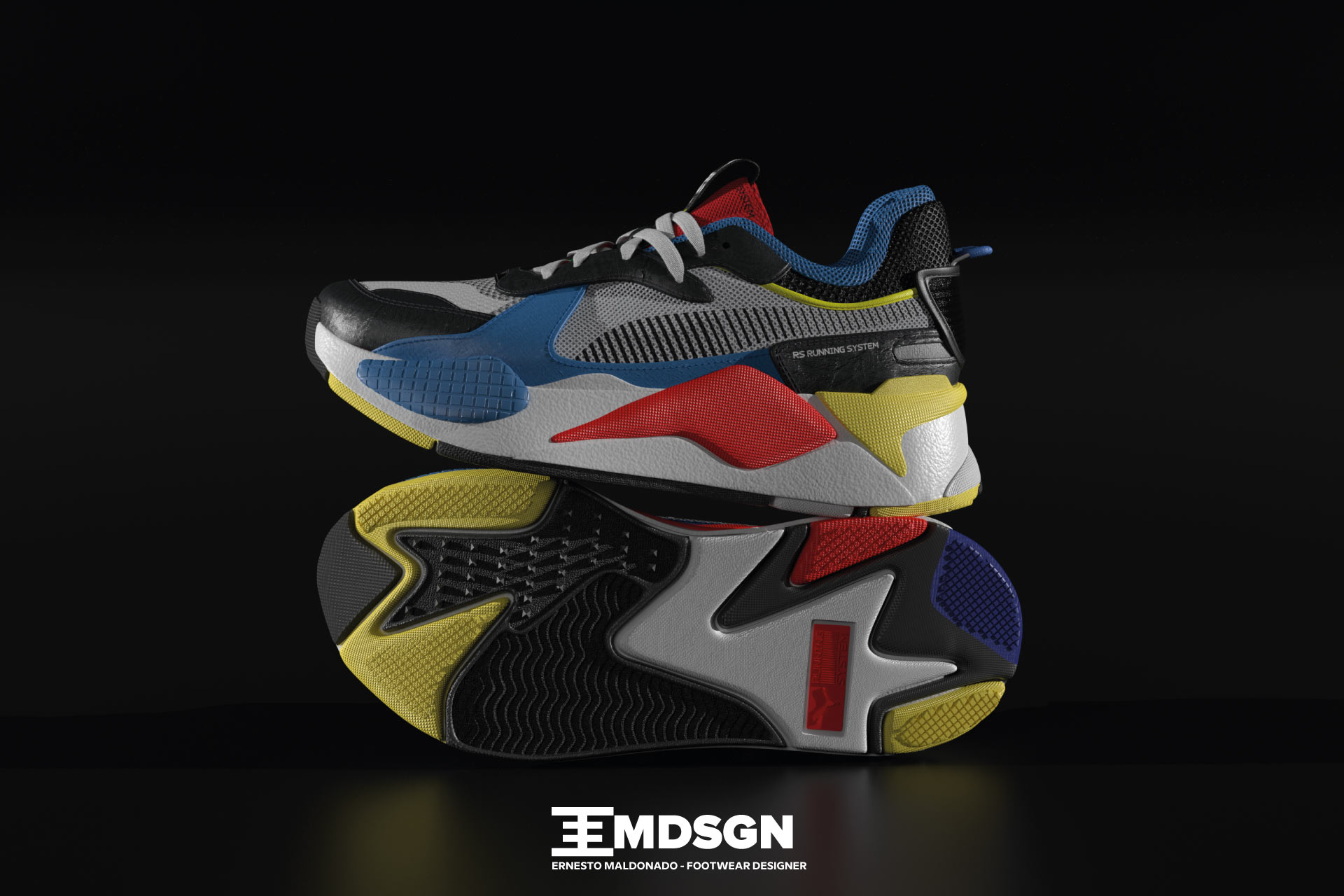 3d footwear design portfolio maldonado ernesto shoe designer