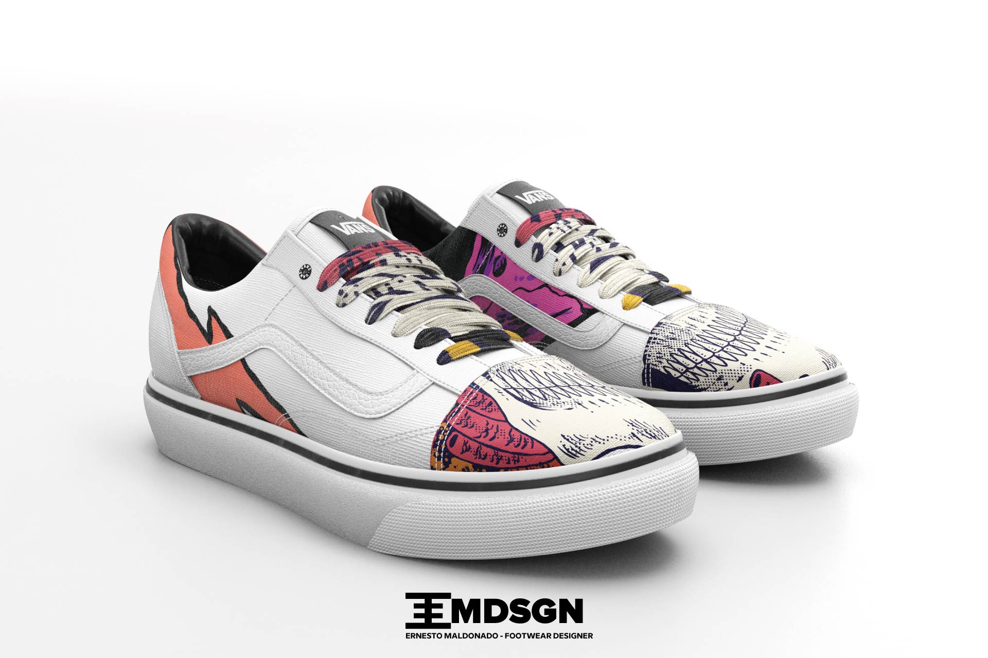 3d-footwear-design-3D-Vans-Old-Skool---ernesto maldonado