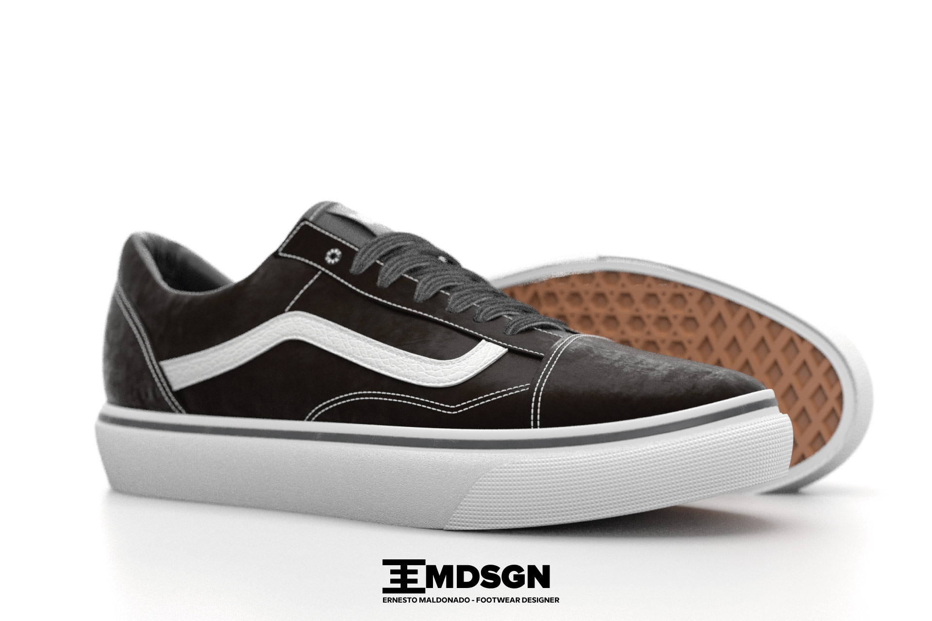 3d-footwear-design-3D-Vans-Old-Skool---ernesto maldonado